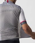 CASTELLI Kamizelka kolarska - ARIA - srebrny
