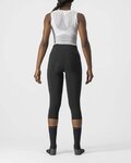 CASTELLI Kolarskie spodnie 3/4 bez szelek - VELOCISSIMA 3 LADY - czarny