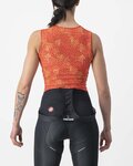 CASTELLI Kolarski bezrękawnik - PRO MESH 4 W LADY - pomarańczowy