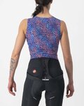 CASTELLI Kolarski bezrękawnik - PRO MESH 4 W LADY - niebieski