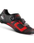 Buty rowerowe - CR-3-19 NYLON - czerwony/czarny