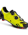 Buty rowerowe - CX-2-17 MTB NYLON - żółty