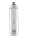 ELITE Bidon kolarski - JET GREEN 750 ml - przezroczysty