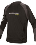 Letnia koszulka kolarska z długim rękawem - MT500 BURNER SUMMER - szary/czarny