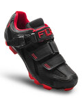 FLR Buty rowerowe - F65 MTB - czarny/czerwony