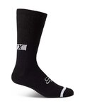 FOX Kolarskie klasyczne skarpetki - DEFEND CREW - czarny