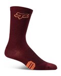 FOX Kolarskie klasyczne skarpetki - RANGER LADY - bordowy