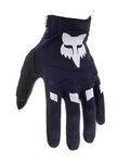 FOX Kolarskie rękawiczki z długimi palcami - DIRTPAW - biały/czarny