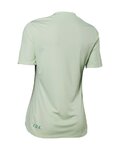 FOX Koszulka kolarska z krótkim rękawem - RANGER FOX HEAD LADY - zielony