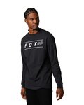 FOX Kolarska koszulka z długim rękawem - PINNACLE PREMIUM - czarny