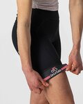 CASTELLI Krótkie spodnie kolarskie bez szelek - GIRO D'ITALIA 2024 W - czarny/różowy
