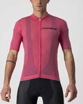 CASTELLI Koszulka kolarska z krótkim rękawem - GIRO '21 MAGLIA ROSA - różowy