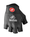 CASTELLI Kolarskie rękawiczki z krótkimi palcami - GIRO D'ITALIA - czarny