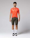 GOBIK Koszulka kolarska z krótkim rękawem - STARK - pomarańczowy