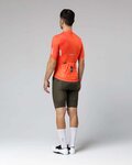GOBIK Koszulka kolarska z krótkim rękawem - STARK - pomarańczowy