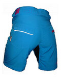 HAVEN Krótkie spodnie kolarskie bez szelek - AMAZON LADY - niebieski