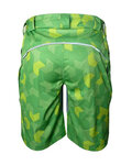HAVEN Krótkie spodnie kolarskie bez szelek - CUBES NEO - zielony