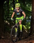 HAVEN Koszulka kolarska z krótkim rękawem - PEARL NEO LADY MTB - czarny