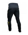 HAVEN Długie spodnie kolarskie bez szelek - SINGLETRAIL LONG - czarny