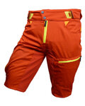 HAVEN Krótkie spodnie kolarskie bez szelek - SINGLETRAIL HMS - czerwony