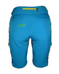 HAVEN Krótkie spodnie kolarskie bez szelek - SINGLETRAIL WMS - niebieski