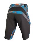 HAVEN Krótkie spodnie kolarskie bez szelek - ENERGIZER CRAZY - niebieski