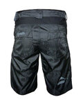HAVEN Krótkie spodnie kolarskie bez szelek - WANDERER II - czarny/szary