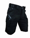 HAVEN Krótkie spodnie kolarskie bez szelek - CUBES BLACKIES - czarny