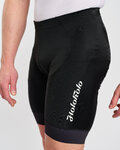 HOLOKOLO Krótkie spodnie kolarskie bez szelek - NEAT - czarny