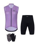 HOLOKOLO Kolarski mega zestaw - PURE LADY - czarny/fioletowy