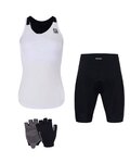 HOLOKOLO Kolarski mega zestaw - ENERGY LADY - biały/czarny