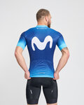 BONAVELO Koszulka kolarska z krótkim rękawem - MOVISTAR 2024 - niebieski