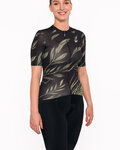 HOLOKOLO Krótka koszulka kolarska i spodenki - WIND ELITE LADY - czarny/kolorowy