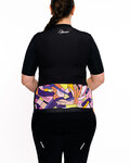 HOLOKOLO Koszulka kolarska z krótkim rękawem - ESCAPE ELITE LADY - czarny/kolorowy