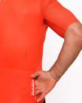 HOLOKOLO Koszulka kolarska z krótkim rękawem - VIBES - czerwony