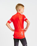 HOLOKOLO Koszulka kolarska z krótkim rękawem - FLOW JUNIOR - kolorowy/czerwony