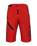 HOLOKOLO Krótkie spodnie kolarskie bez szelek - TRAILBLAZE - czerwony