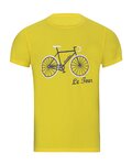 NU. BY HOLOKOLO Kolarska koszulka z krótkim rękawem - LE TOUR LEMON II. - żółty