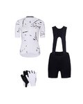 RIVANELLE Kolarski mega zestaw - PASSION - biały/czarny