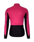 HOLOKOLO Kolarska ocieplana kurtka - CLASSIC LADY - różowy/czarny