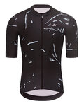 HOLOKOLO Krótka koszulka kolarska i spodenki - PASSION - czarny/biały