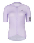 RIVANELLE Krótka koszulka kolarska i spodenki - VICTORIOUS ELITE - czarny/fioletowy