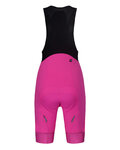 RIVANELLE Krótka koszulka kolarska i spodenki - PASSION - niebieski/różowy