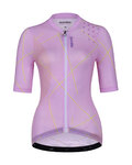 HOLOKOLO Koszulka kolarska z krótkim rękawem - SPARKLE LADY - różowy
