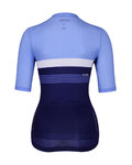 HOLOKOLO Koszulka kolarska z krótkim rękawem - SPORTY LADY - niebieski/jasnoniebieski