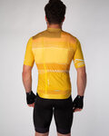 HOLOKOLO Koszulka kolarska z krótkim rękawem - JOLLY ELITE - żółty
