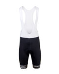 AGU Krótkie spodnie kolarskie z szelkami - JUMBO-VISMA 2019 - czarny