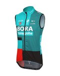 LE COL Kamizelka kolarska - BORA HANSGROHE 2022 - czerwony/czarny/zielony
