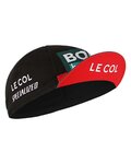LE COL Czapka kolarska - BORA HANSGROHE 2022 - czarny/czerwony/zielony