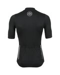 LE COL Koszulka kolarska z krótkim rękawem - HORS CATEGORIE II - czarny